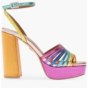 Kurt Geiger Pierra Multicolor Platform Sandals